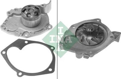 Produktbild von INA Kühlmittelpumpe Wasserpumpe für RENAULT SCÉNIC II (JM0/1) 538 0393 10