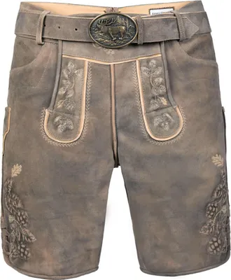 Produktbild von Edelnice Kurze Wildbock Lederhose Kare 46