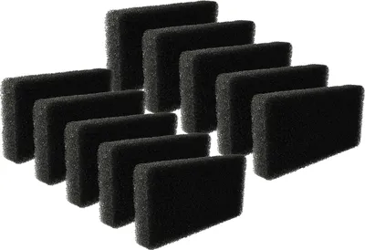 Produktbild von vhbw 10x Schaumfilter kompatibel mit Gorenje SP10/320 D7462J, SP10/320 D7560A, SP10/320 D7465J, SP10/320 D7465A++, SP10/320 D7464J Wäschetrockner