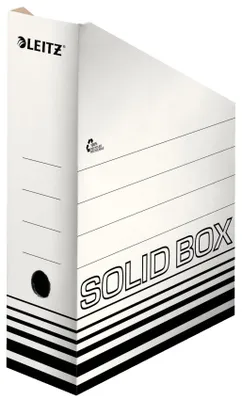 Produktbild von Leitz 46070001 Dateiablagebox Karton Schwarz, Weiß