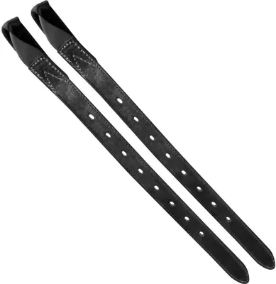Image de Sangles Quick-Change, cuir « 15 & « 16 noir, 15 »/37,5 cm
