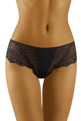 Produktbild von Wolbar damen slip unterhose spitze  wb427, schwarz, l