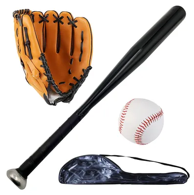 Produktbild von Softball- und Baseball-Schläger-Set mit Handschuhen und Bällen