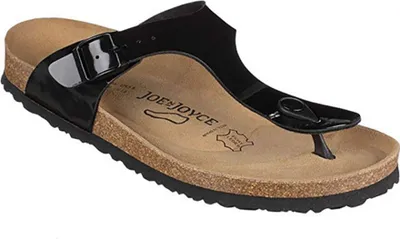 Produktbild von JOE N JOYCE Rio SynSoft Soft-Fußbett Black Patent Größe EU 37 Normal