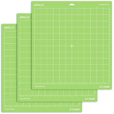 Productafbeelding van Snijmat Cricut - Snijmat 12 x 12 inch - 3 stuks - Groen - Zelfklevend voor Explore en Maker