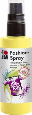 Produktbild von Textilsprühfarbe Marabu Fashion Spray, 100ml, Farbe:zitron