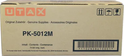Image de Utax Toner PK-5012M Magenta (1T02NSBUT0) UV 1 pc pour P-C3560DN, P-C3560I MFP, P-C3565I MFP (1T02NSBUT0)