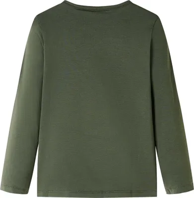 Produktbild von vidaXL Kinder-Langarmshirt Khaki 140
