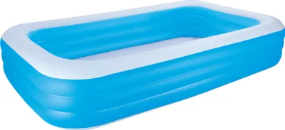 Obrázek produktu pro Bestway 54009, Nafukovací bazén, 1161 l, Obdélníkový, 6 rok/roky, Vinyl, Modrá, Bílá