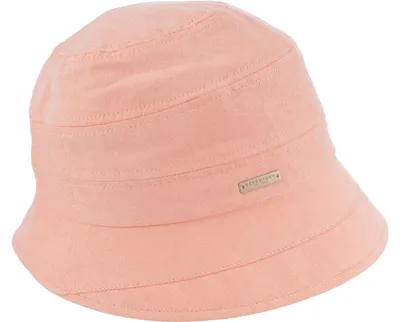 Seeberger Sommer Bucket Stoffhut 100% Baumwolle in rot