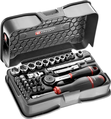 Image de Facom Steckschluessel-Set 1/4Z R.161B, 37-tl
