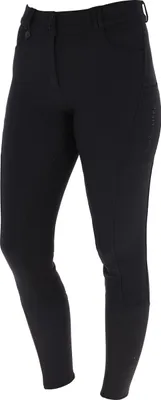 Produktbild von Covalliero Damen Winter Reithose LS black H/W 2025 Leder Vollbesatz, Größe:46