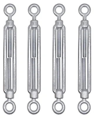 Produktbild von 4 Stück Spannschloss M6 Öse und Ösenspanner Kabelspanner