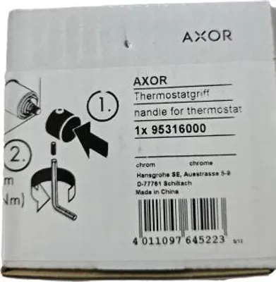 Produktbild von Hansgrohe Thermostatgriff Axor Starck Chrom
