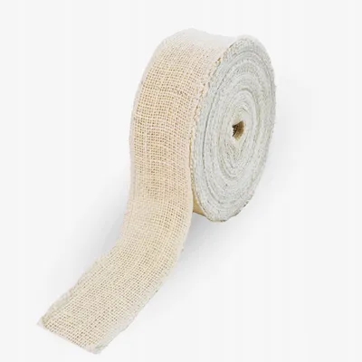 Obrázek produktu pro Přírodní bílá jutová stuha 5cm 20m pro DIY dekorace
