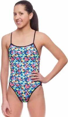 Image de Turbo Origami Thin Strap Maillot de bain Multicolore S Femme Multicolore S