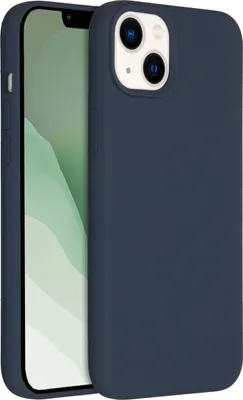 Produktbild von Accezz Liquid Silikoncase mit MagSafe iPhone 14 Plus - Dunkelblau