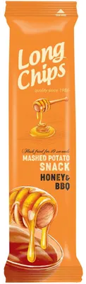 Produktbild von Long Chips Honey & BBQ 75g