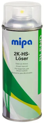 Produktbild von Mipa 2K HS Löser Spray Beispritzverdünnung 400ml Spot Repair Autolack