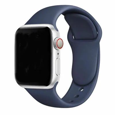 Produktbild von Sport Armband für Apple Watch Series 10 9 8 7 6 5 4 3 2 SE Silikon 38/40/41mm L