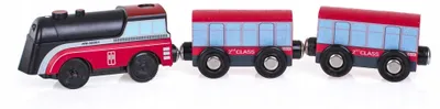 Obrázek produktu pro Elektrická parní lokomotiva Doris + 2 vagóny