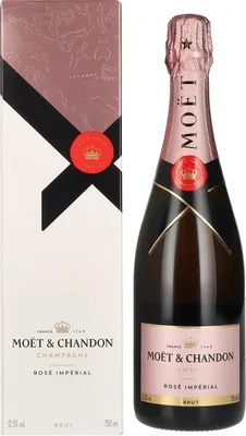 Produktbild von Moet & Chandon Rose + Box 750ml 12,5% Vol.