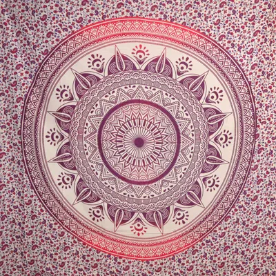Produktbild von Orientalhaus Indyjska XXL Baumwolle Batik Mandala Tagesdecke Ethno Boho