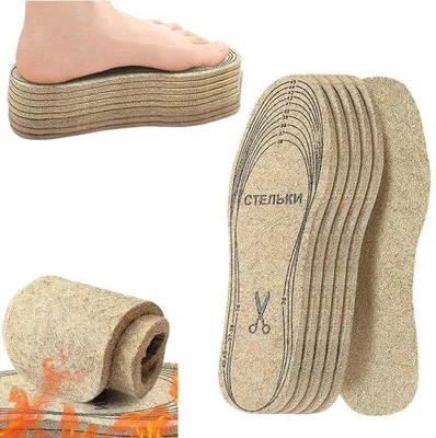 Produktbild von Warme inlegzolen, herbruikbare inlegzolen, snijdbare inlegzolen, comfortabele inlegzolen, geschikt für Winterstiefel, Arbeitsstiefel 30cm