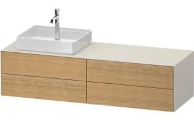 Produktbild von DURAVIT WT4867LH5390010 WTU wh White Tulip 550x1300x408mm Eic