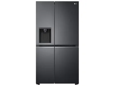 Produktbild von LG GSLV71MCLE Side by Side matte black steel