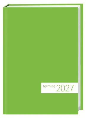 Produktbild von times&more Grün Kalenderbuch 2027