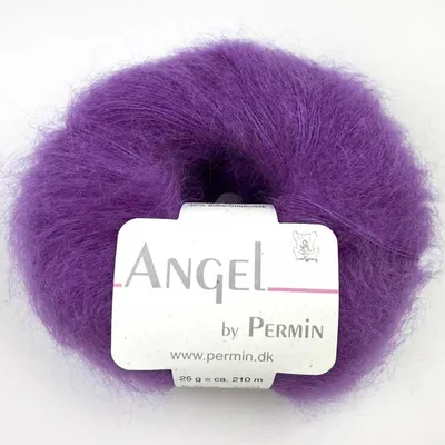 Obrázok produktu pre Angel by Permin - Luxusná hodvábna priadza z detského mohéru (70/30) (102 lila )