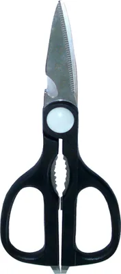 Produktbild von WEDO Allzweckschere spitz Länge: 215 mm schwarz
