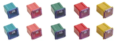 Jcase Niedrigprofil-Sicherungen 10er-Pack 20-60 A