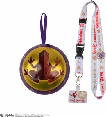 Productafbeelding van Harry Potter kerstversiering, speld en chocoladekikker