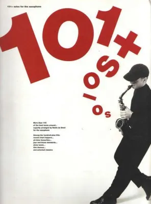 Image de 101 + solos for the saxophone