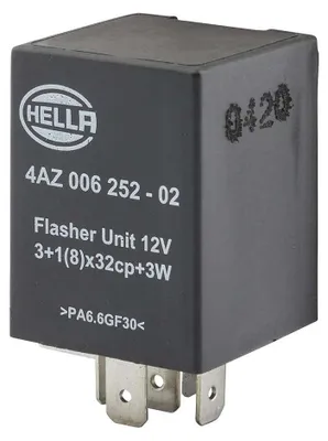Produktbild von HELLA 4AZ 006 252-027 Blinkgeber - 12V - 6-polig - Anbau/gesteckt