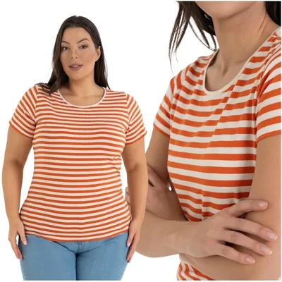 Immagine prodotto di Moraj - T-shirt rosso - Maglietta da donna taglia XL - Abbigliamento da donna - T-shirt a maniche corte