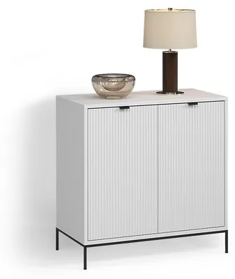 Produktbild von Kommode  Livinity Aterno Weiß mit 2 Türen, Model 58944