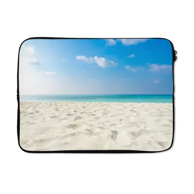 Produktbild von MuchoWow® Laptop Hülle 14 ZollStrand - Licht - Sonne Laptoptasche - Laptoptasche - Stoßsicher - Schutzhaube