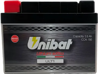 Image de Batterie UNIBAT LiFePO4, ULT1 Remplace les modèles suivants