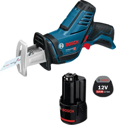 Image de Scie sabre sans fil Bosch GSA 12V-14 / 1x batterie 2,0 Ah