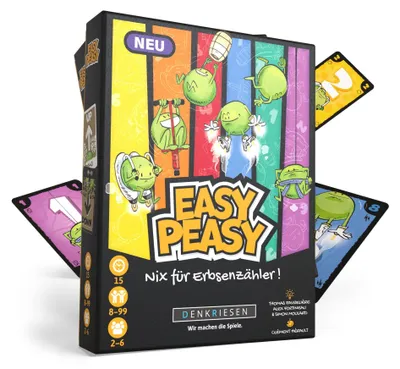 Produktbild von DENKRIESEN - Easy Peasy - Nix für Erbsenzähler!