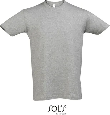 Produktbild von SOLs 11380 | Regent 150 Herren T-Shirt - Farbe: Grey Melange - Größe: M
