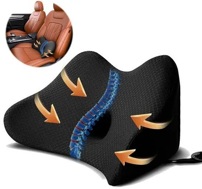 Obrázek produktu pro Ergonomický polštář na bedra – pohodlný a prodyšný – 1 ks