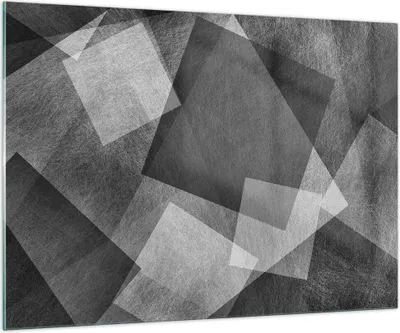 Produktbild von Bilder auf glas - Abstraktion modern - 100x70cm - Glasbilder - Wandbilder - Kunstdruck - zum Aufhängen bereit - Wanddekoration aus Glas - Glas Bilder - Wandbild auf Glas - Einteilig - GAA100x70-3996