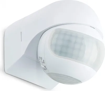 Produktbild von LED Bewegungs Melder Außen Infrarot Sensor Aufputz Wand Montage weiß IP44 SEBSON
