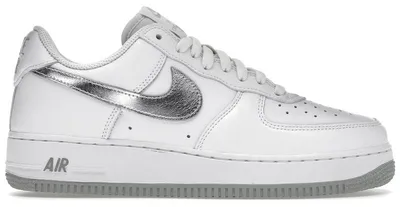 Produktbild von Nike Air Force 1 '07 Low Color of the Month White Metallic Silver - EU 36