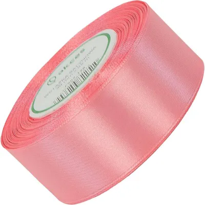 Image de Ruban satin rose bonbon 38 mm - 32 m