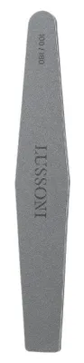 Productafbeelding van LUSSONI MYLAR, set van 10 nagelvijlen in trapezevorm, korrelgrootte 100/180